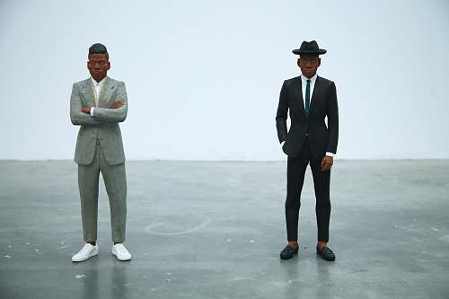 shoe man in gray suit jacket clothing