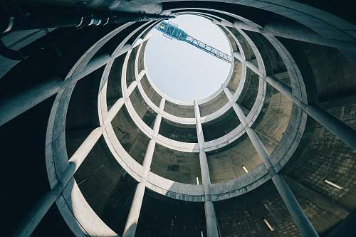 charlotte low angle photography of tubular building interior during day united states