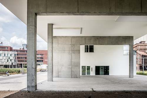 leuven white and brown concrete building belgium