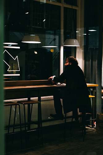 people man sitting on chair person