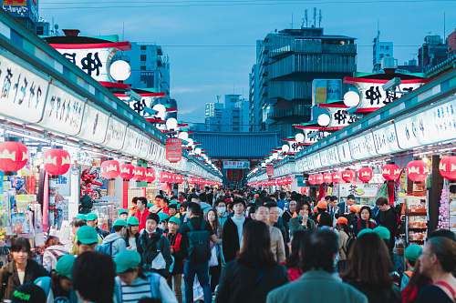person Nakamise-Dōri pedestrian