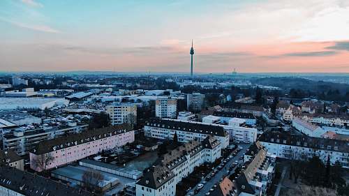 nature aerial photography of urban cityscape during daytime outdoors