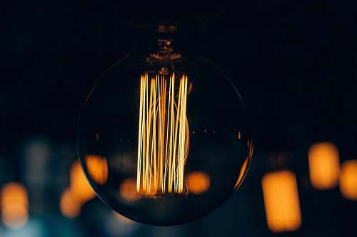 candle brown light bulb bulb