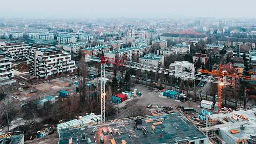 landscape buildings aerial photography outdoors