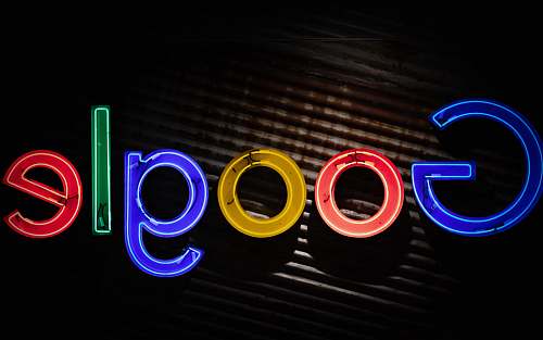 light Google logo neon light signage sydney nsw