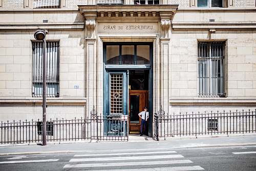 paris Universites de Paris building france
