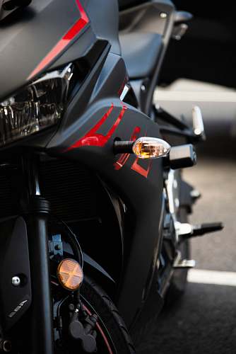 motorcycle black sports bike vehicle