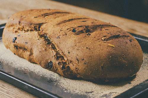food chocolate chip bread french loaf