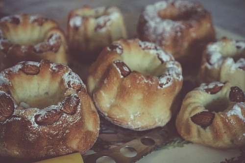 food cooked pastries cracker