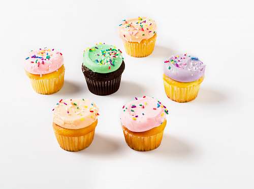 cupcake assorted cupcakes on white surface cake