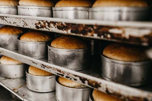 bread baked bread in molders shelf
