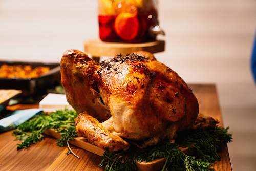 supper baked chicken dinner