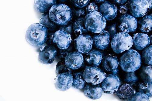 fruit black berries blueberry