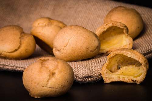 bread bread on brown surface bun