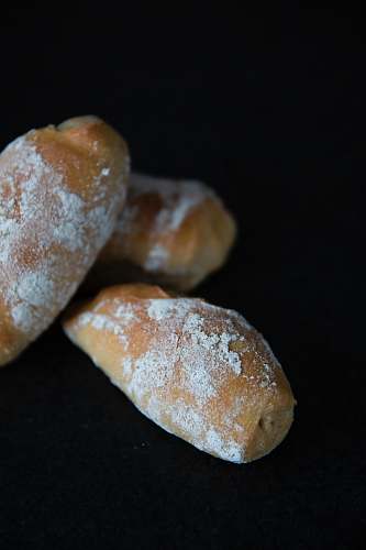 bread bread with confection sugar bun