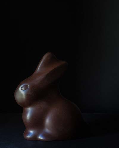 confectionery brown rabbit décor sweets
