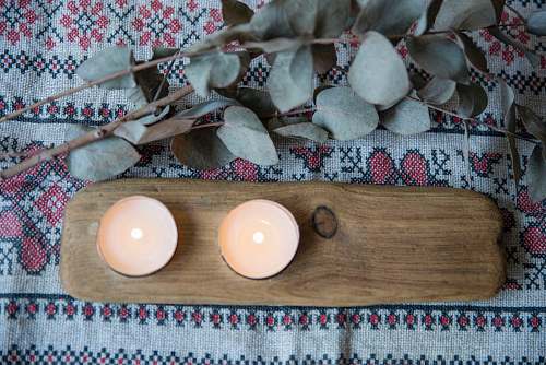 egg brown wooden tealight candle holder home decor