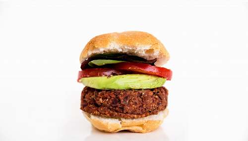 burger burger with tomato meat