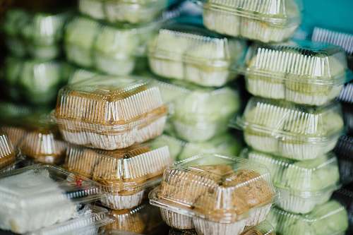 confectionery clear plastic container lot sweets