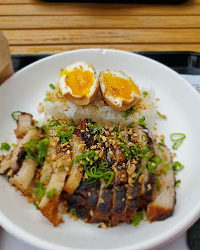 dish cooked food on white plate close-up photography egg