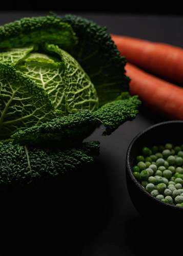 plant green vegetable beside black bowl vegetable