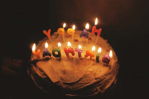 cake Happy Birthday cake candle birthday cake