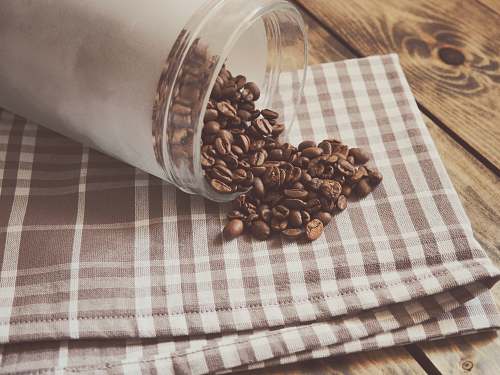 bean jar of coffee beans coffee bean