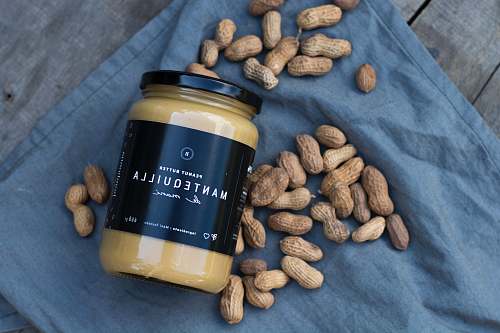 plant Mantequilla jar besides peanuts nut