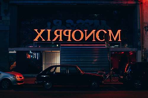meal Monoprix signage vehicle