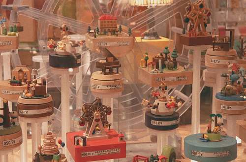 dessert multicolored doll house cake