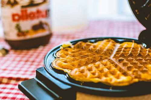 waffle pancake maker nutella