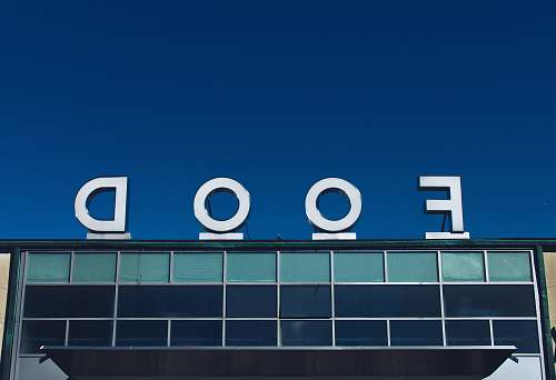 toronto photo of white Food signage canada