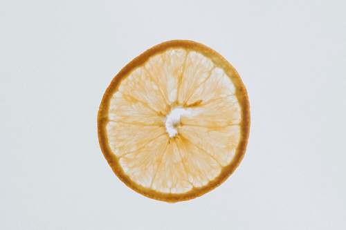 orange round yellow fruit fruit