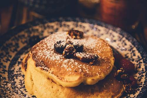 bread selective focus photography of bread pancake