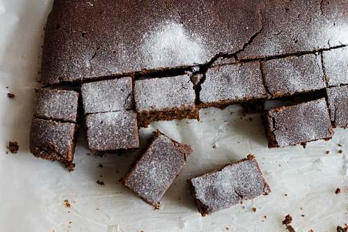 dessert sliced cakes chocolate