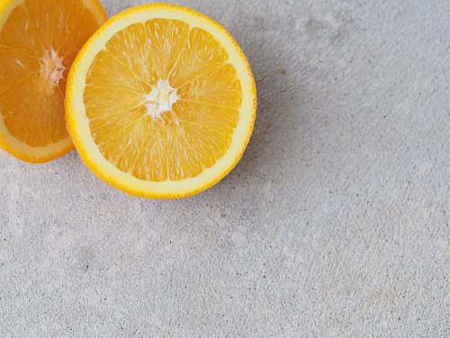 fruit sliced of orange flora