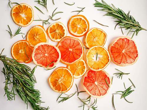 plant sliced orange fruits citrus fruit