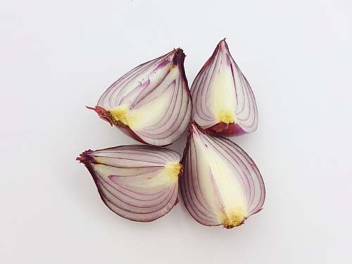 vegetable sliced red onion produce