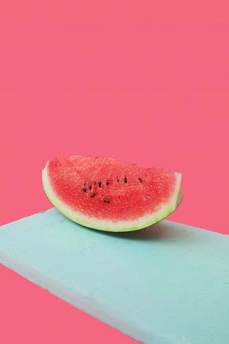 fruit sliced watermelon flora