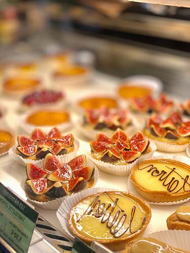 confectionery slices of passion fruit sweets