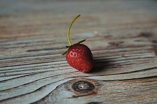 fruit strawberry on wooden surface strawberry
