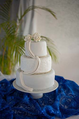 cake three layered white cake dessert