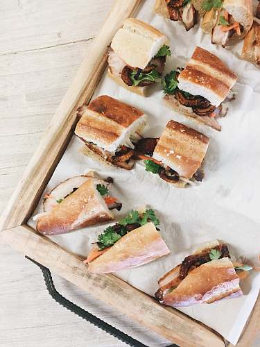 sandwich tray of stuffed bread high point
