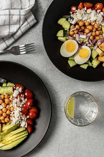plant two bowls of food egg