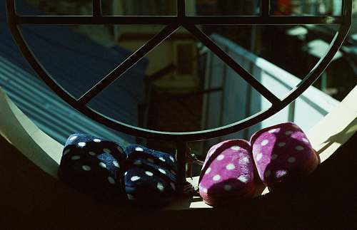 fruit two pairs of pink and black house slippers apple