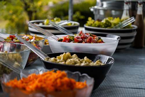 meal variety o cooked food restaurant