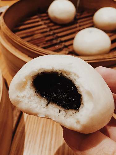 egg white bun confectionery