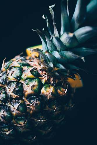 fruit yellow pineapple pineapple