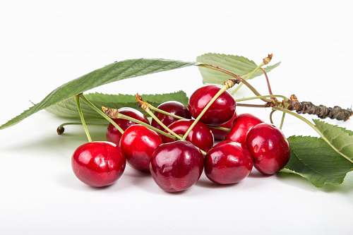 food red cherries cherry