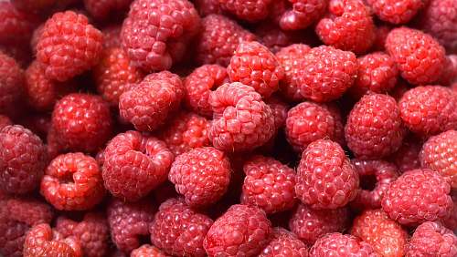 food red strawberry fruits raspberry